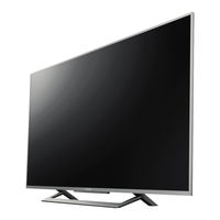 Sony BRAVIA KD-43X8000D Reference Manual