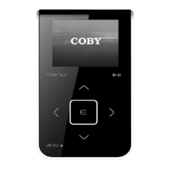 Coby MPC961 Setup Manual