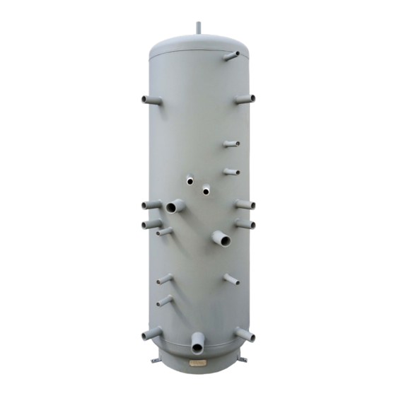 Regulus THERMAL STORE HSK 400 P+ Installation And Operation Instructions Handbook For Washers