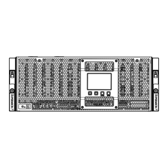 Supermicro SuperStorageSystem 6048R-E1CR45H Manuals