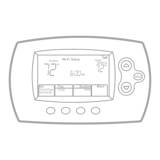 Honeywell Home FocusPRO TH6320WF1005 Smart Series Product Information