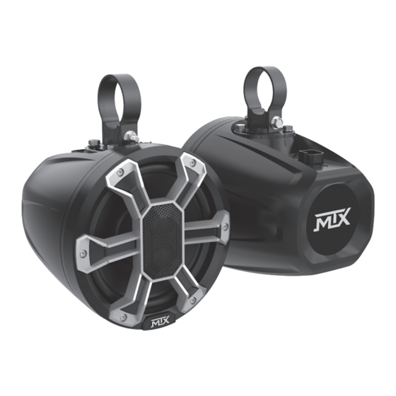 MTX PS65C-BP Manual