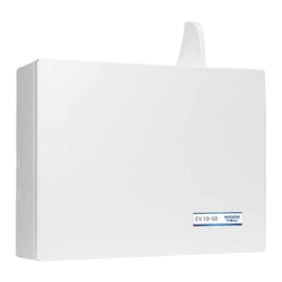 Tecnoalarm Evolution EV 10-50 Manuals