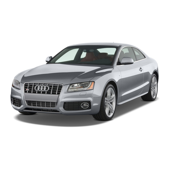Audi A5 Pricing And Specification Manual