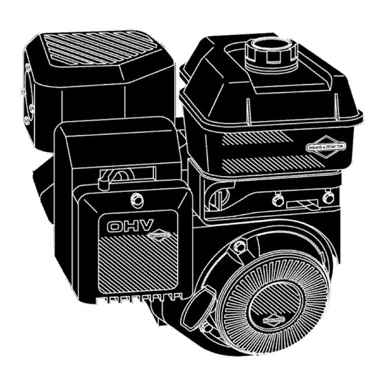 Briggs & Stratton 110000 series Operating & Maintenance Manual