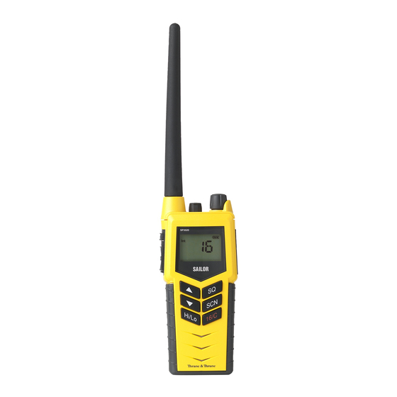 Sailor  SP3520 VHF GMDSS User Manual