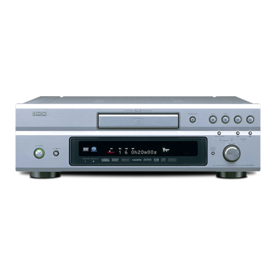 DENON DVD-3930 SERVICE MANUAL Pdf Download | ManualsLib