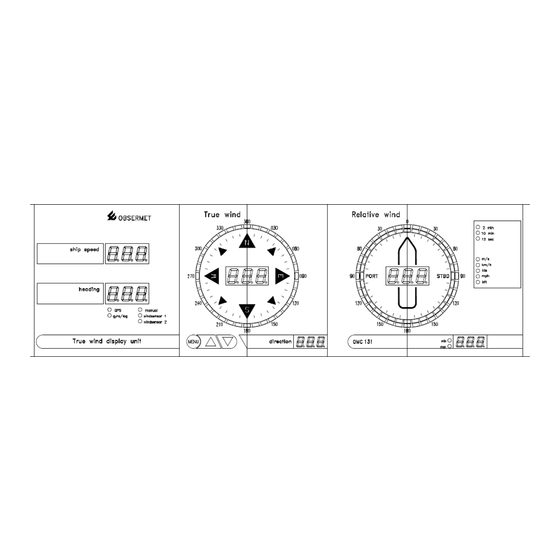 Observator Instruments OMC-131 Manuals