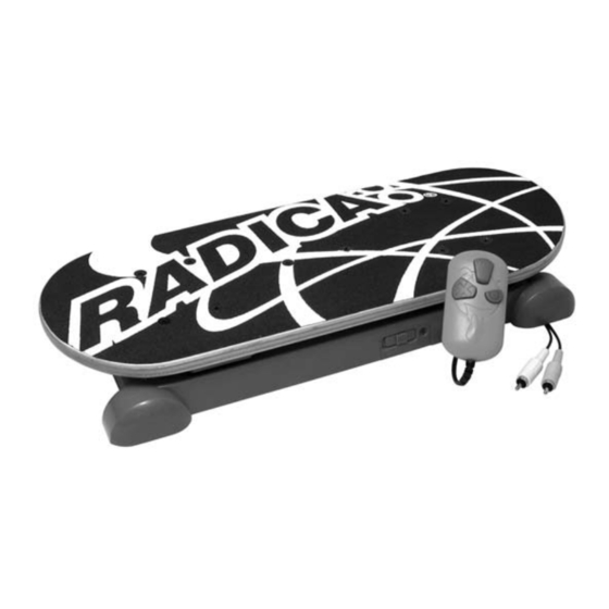 Radica Games ConnecTV Skateboarder 76017 Instruction Manual