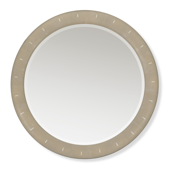 Williams-Sonoma SHAGREEN ROUND WALL MIRROR LARGE Quick Start Manual