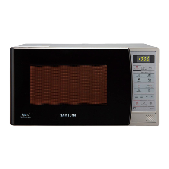 Samsung GW732KD Owner's Instructions & Cooking Manual
