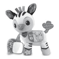 VTech Baby On-the-Go Soft Zebra Instruction Manual
