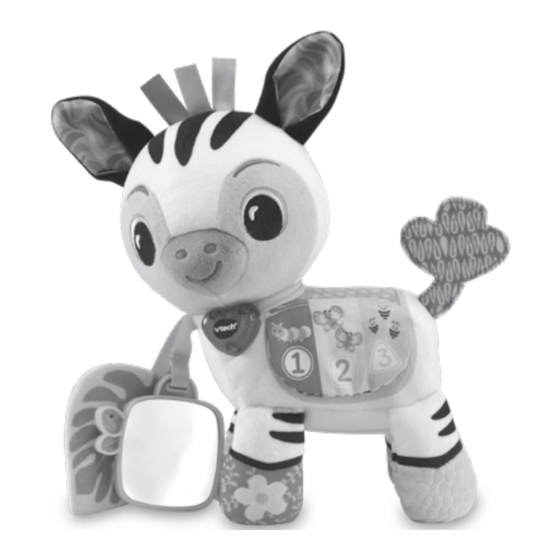 VTech Baby On-the-Go Soft Zebra Instruction Manual