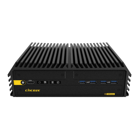 Cincoze DX-1200 User Manual