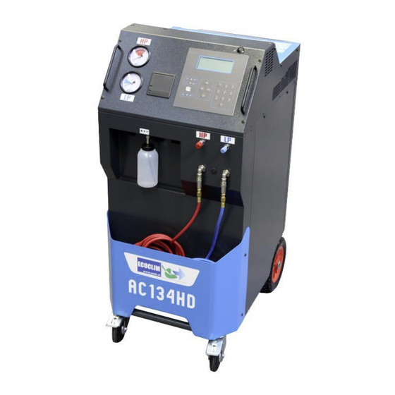 ECOCLIM AC134HD Instruction Manual