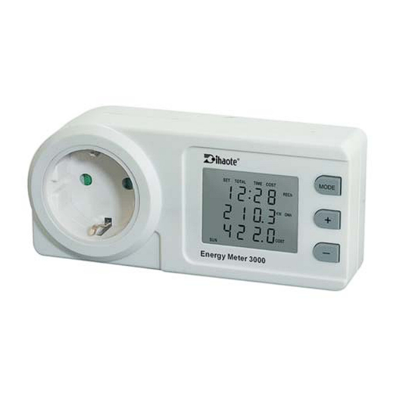 IHAOTE Energy Meter 3000 Reference Manual