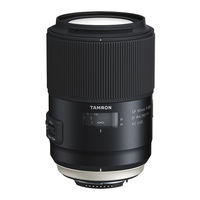 Tamron 90mm F/2.8 Di III MACRO VXD Owner's Manual