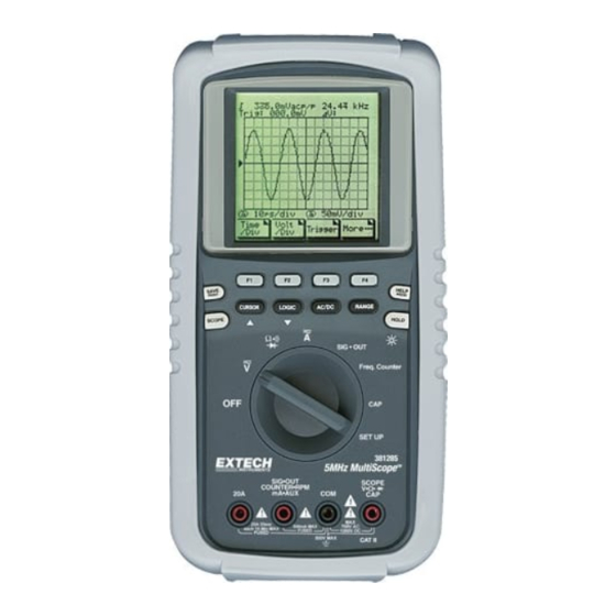 Extech Instruments 381285 Manuals