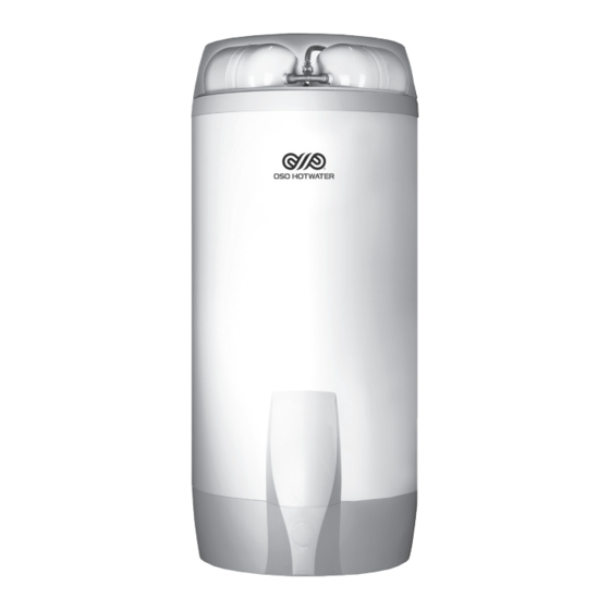 OSO HOTWATER Super SC 120 Installation Instructions Manual
