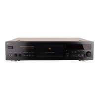 Sony CDP-XB820 Operating Instructions Manual