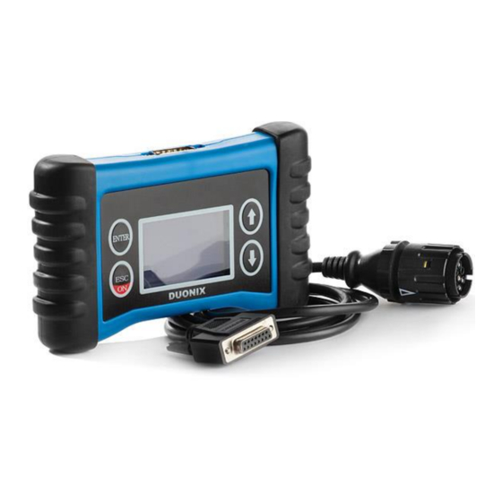 User Manuals: Duonix Bike Scan Diagnostic Tool