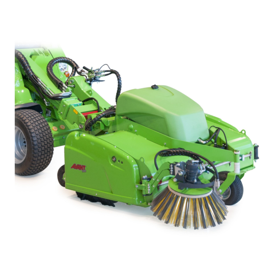 AVANT Collecting Broom 1500 Operator's Manual For Attachment