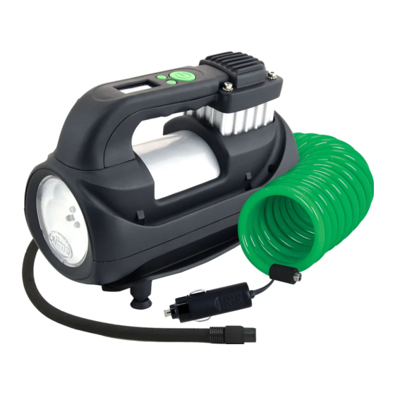 Slime Expert Heavy-Duty Tire Inflator Quick Start Manual