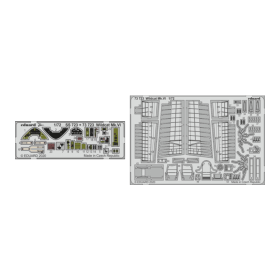 Eduard Wildcat Mk.VI Assembly Instructions