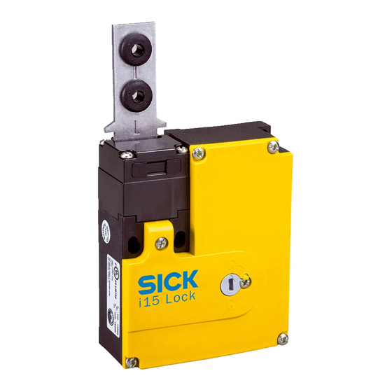 SICK i15-EM0123 Operating Instructions Manual
