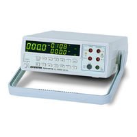GW Instek gpm-8212 User Manual