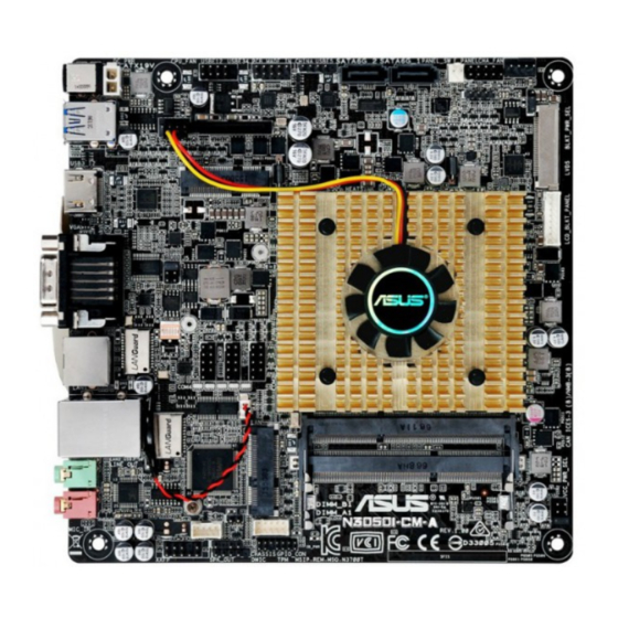 Asus N3050I-CM-A Quick Start Manual