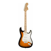 Squier Affinity Strat (Maple) Supplementary Manual