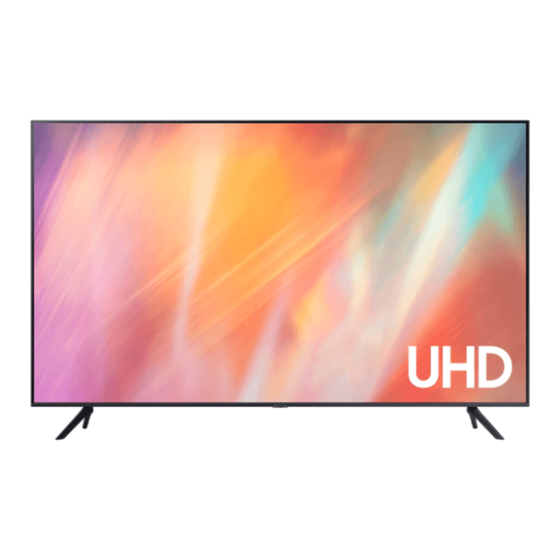 Samsung UE43AU7172U H Series User Manual