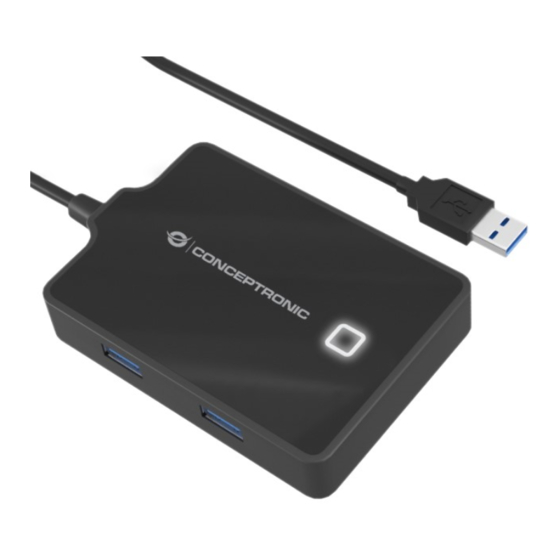 Conceptronic HUBBIES11BP Quick Installation Manual