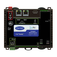 Carrier TruVu TV-CRB-E2 Installation And Startup Manual