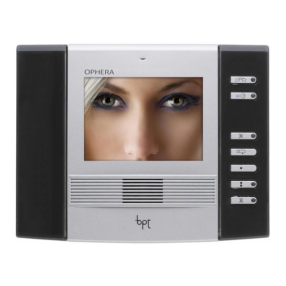 Bpt NOVA Installation Manual