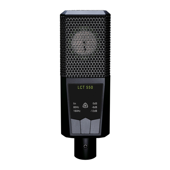 Lewitt LCT 550 User Manual