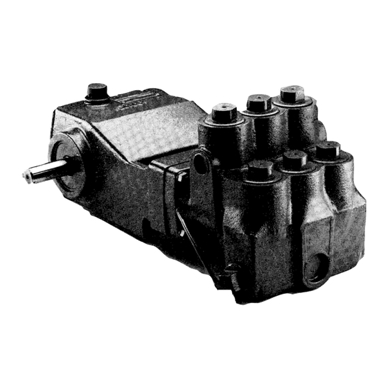 Pentair CX series Instruction And Service Manual