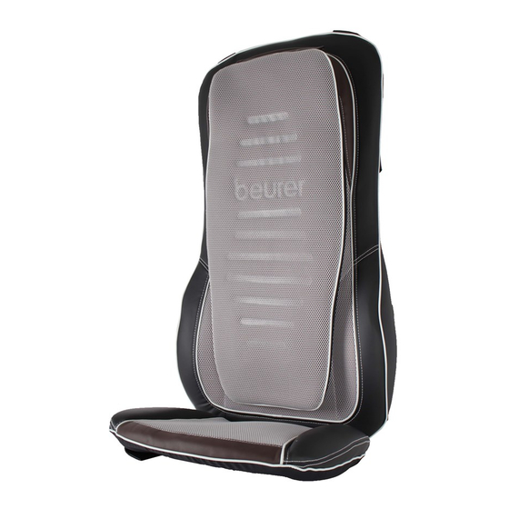 Beurer MG 300 HD-XL Instructions For Use Manual