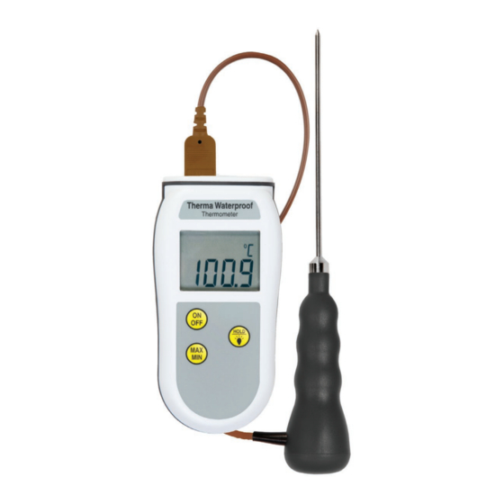 ETI THERMA WATERPROOF T Operating Instructions