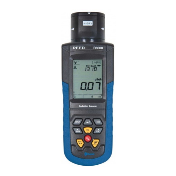 Reed Instruments R8008 Instruction Manual