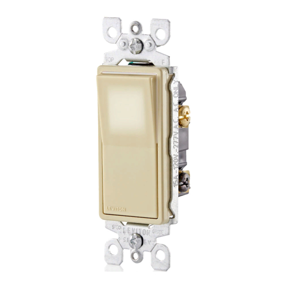 Leviton decora L5613 Installation