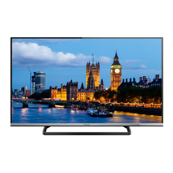 Panasonic TX-42AS520B Manual