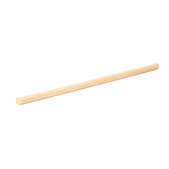 Merrithew STOTT PILATES Roll-Up Pole Quick Start Manual