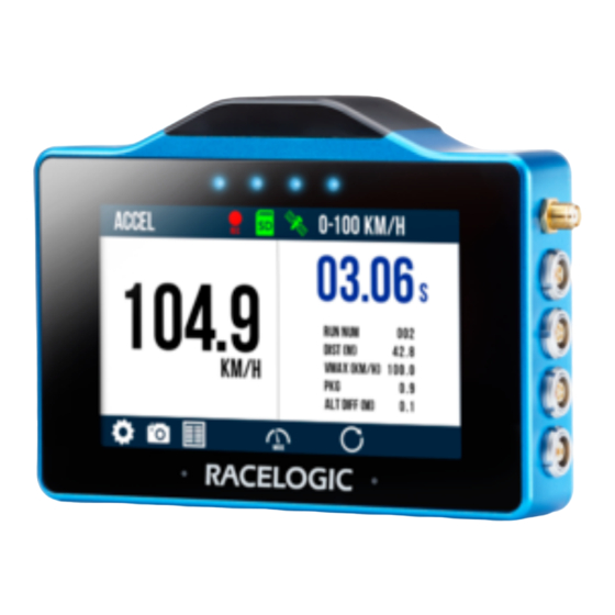 Racelogic VBOX Touch V2 Quick Start Manual