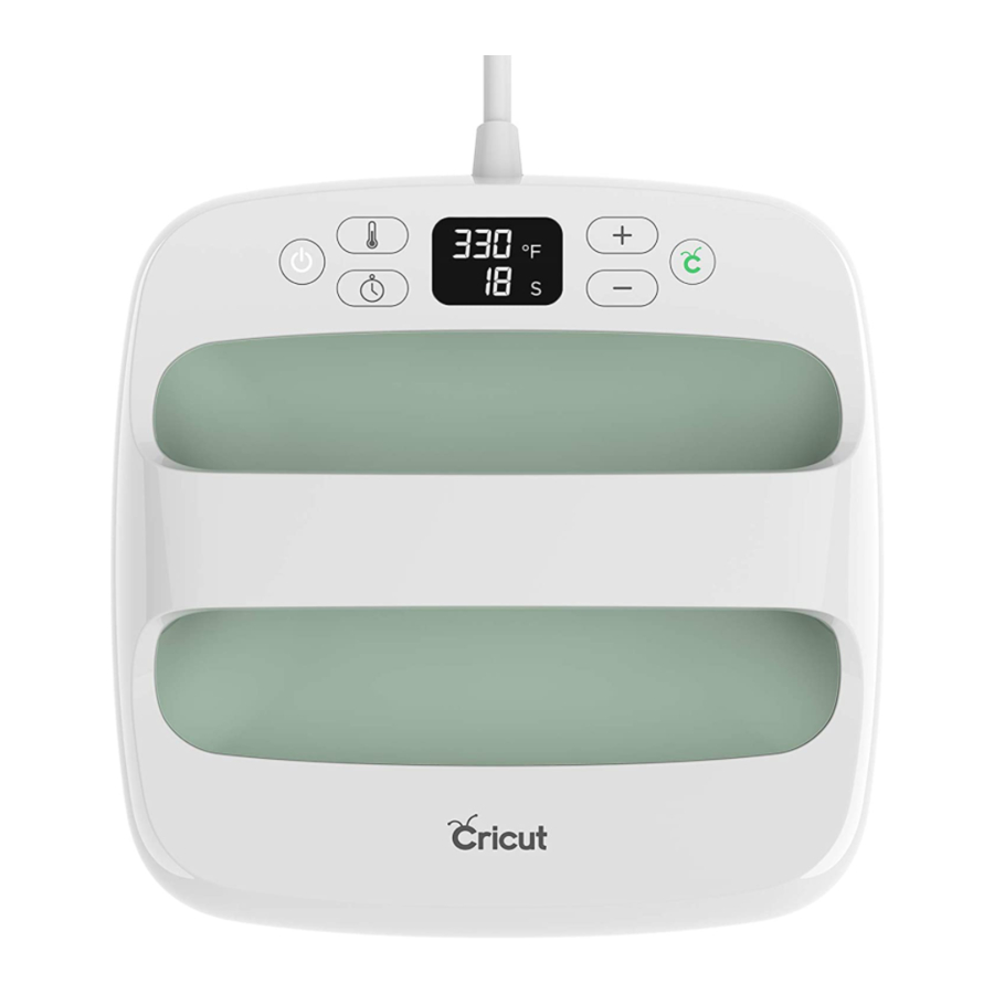 Cricut EasyPress Instructions Manual