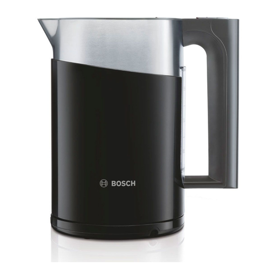 Bosch TWK86103GB Manuals