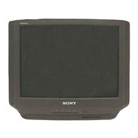 Sony TRINITRON KV-21MB42P Service Manual