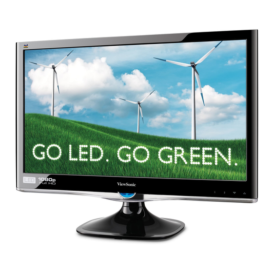 ViewSonic VX2250w-LED User Manual