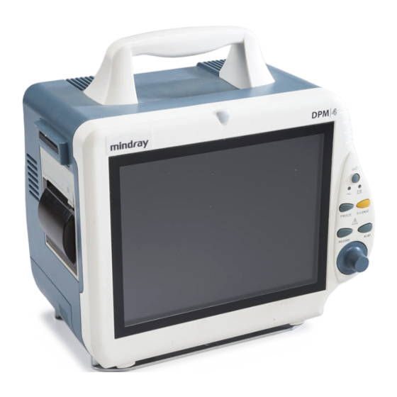 Mindray DPM 4 Operator's Manual